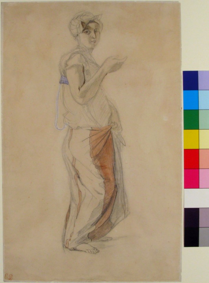 Standing Woman in Moroccan Costume MET 1972.118.209
