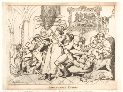 Sportsman's Hall, or Fox-Hunters Relaxing MET DP872026