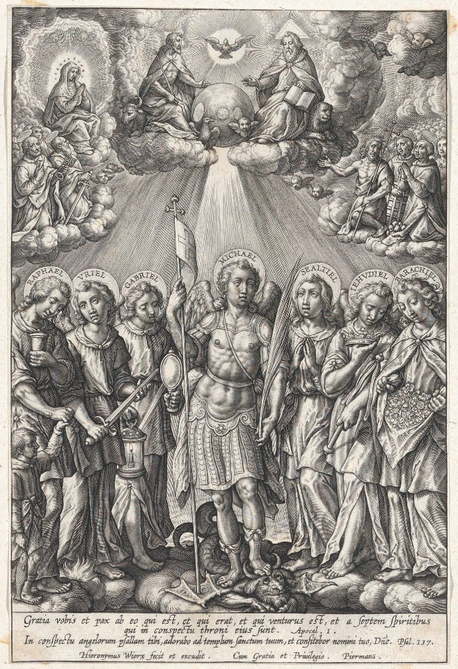 St. Michael and Archangels (The Seven Archangels) MET DP876554