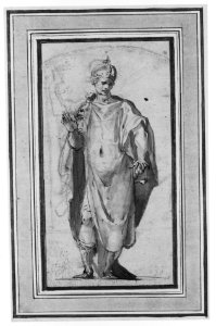 Standing Figure of a Warrior King MET 174379