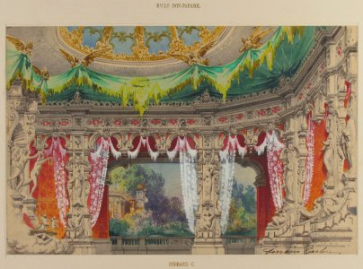 Stage Set Design for a Ballet- Don Parasol MET 62.570.23