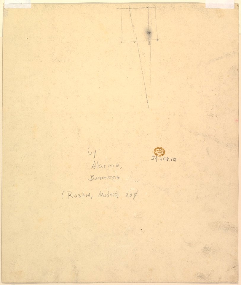 Stage Set Design- View of a Baldacchino seen through Rounded Arch with Pendentive and Column. MET DP827072
