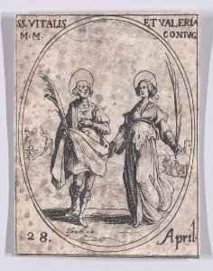 St. Vitalis and St. Valeria Met DP890934