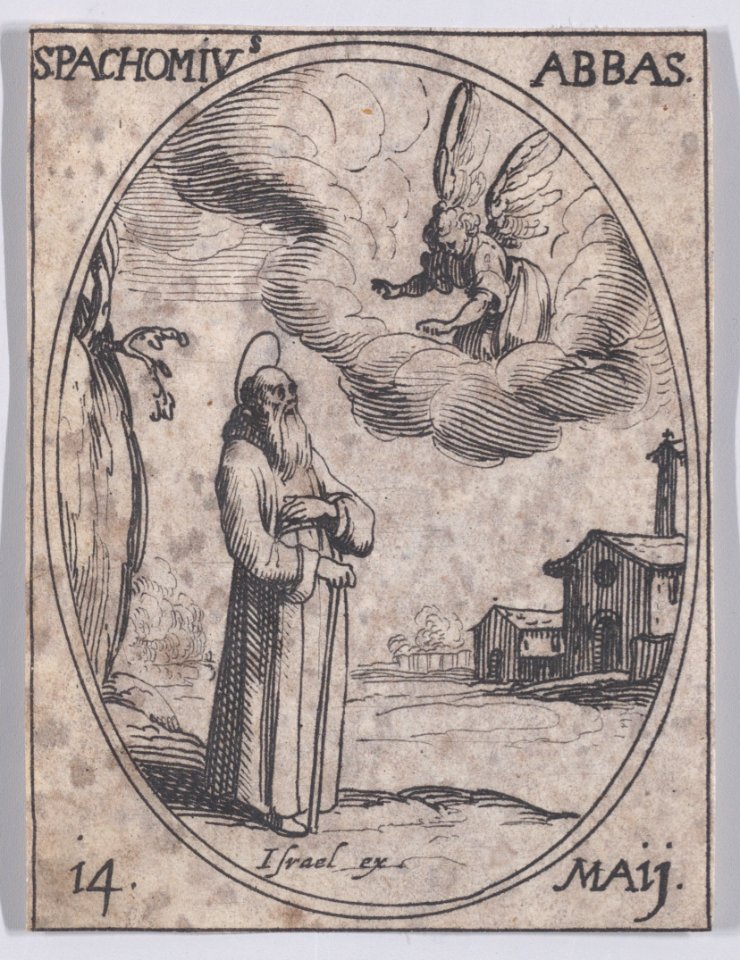St. Pachomius, Abbot Met DP890959