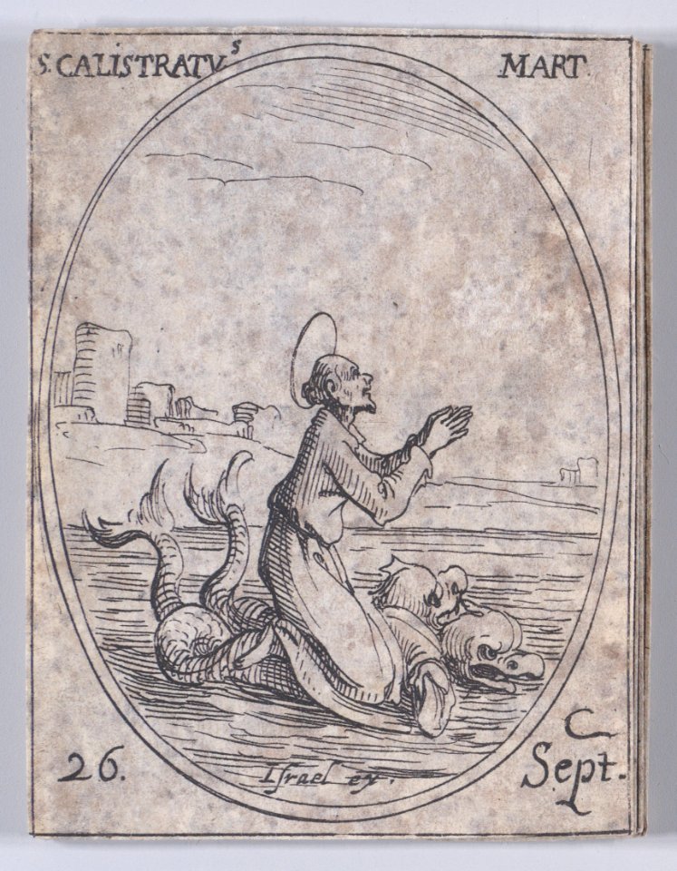 St. Callistratus, Martyr Met DP891133