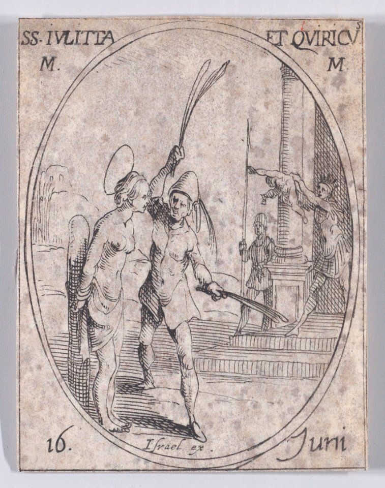 St. Julietta and St. Quiricus, Martyrs Met DP890999