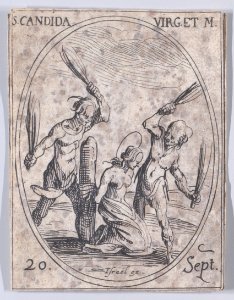 St. Candida, Virgin and Martyr Met DP891125