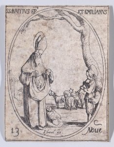 St. Brice, Bishop and St. Emilianus Met DP891212