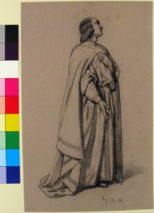 Standing Figure of a Robed Man MET 60.620.205