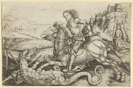 St. George and the Dragon MET DP841221