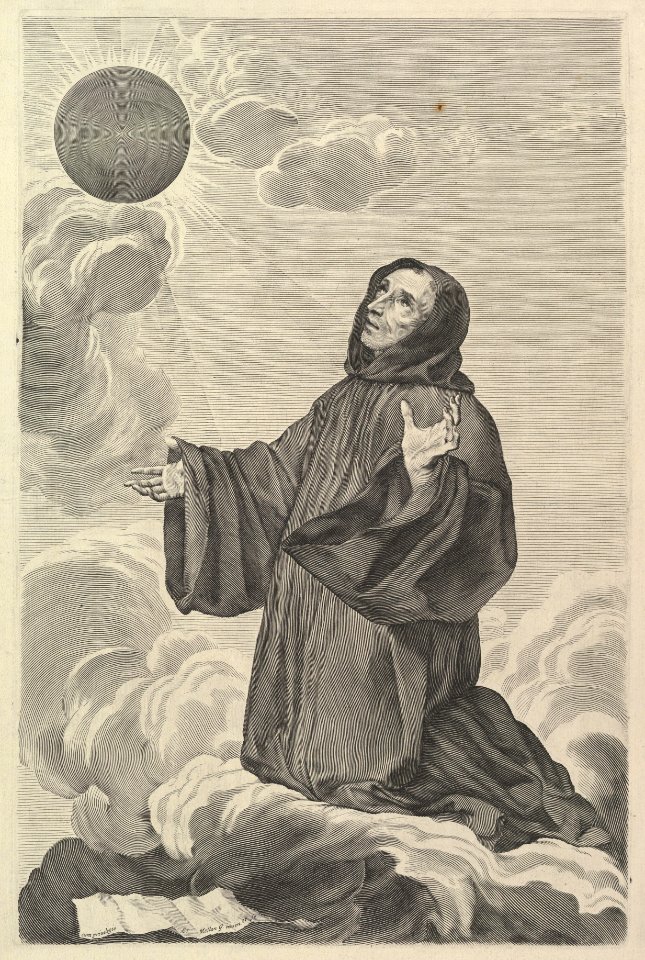 St. Benedict in Ecstasy MET DP822666