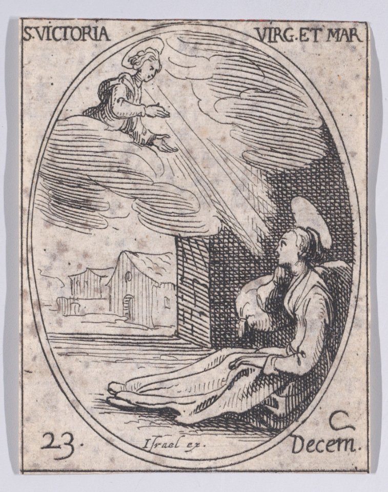 St. Victoria, Virgin and Martyr Met DP891269