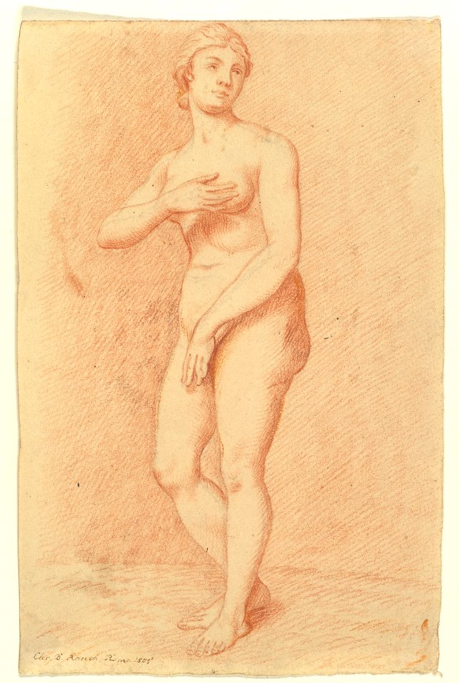 Standing Female Nude (after the Medici Venus) MET DP821575