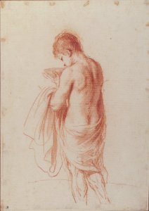 Standing Youth Seen from Behind Holding a Bowl (Ganymede?) MET 63.75.2