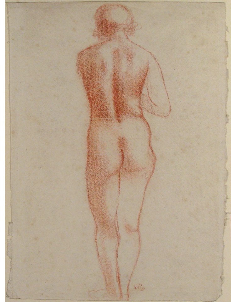 Standing Nude Seen from the Back MET 47.125
