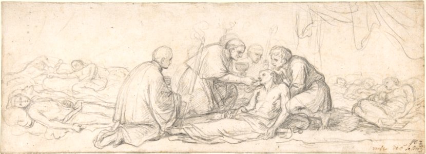 St. Charles Borromeo Giving Communion to the Plague-Stricken MET DP807123