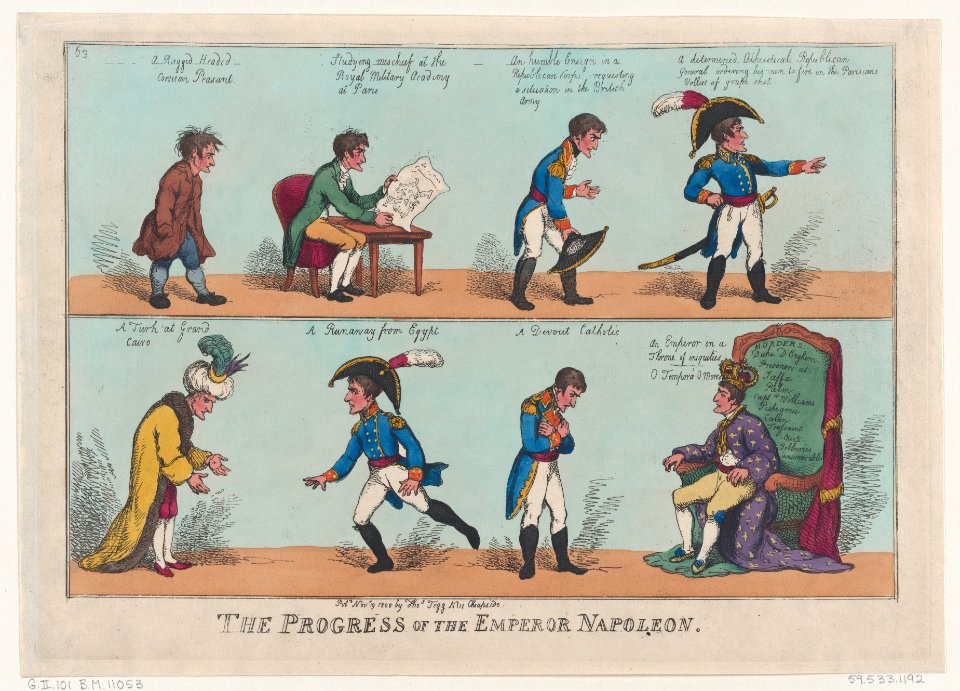The Progress of the Emperor Napoleon MET DP873956