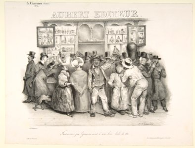 The Publisher Aubert (You must admit the government has a comic appearance) MET DP813279