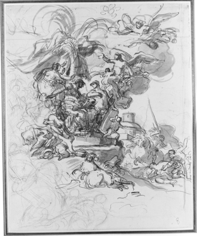 The Prophetess Deborah Ordering Barak to Take Arms against Sisera MET 178358