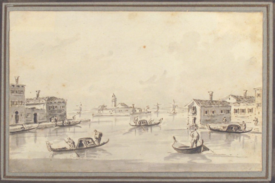 The Punta di San Giobbe, with the Island of San Secondo in the Distance MET 59.23.48