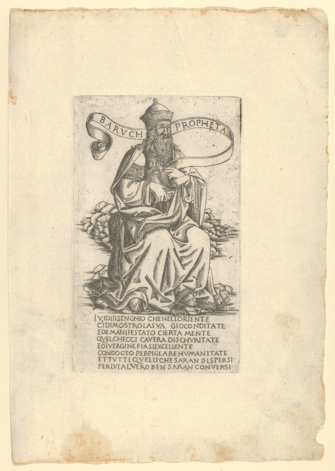 The Prophet Jeremiah, from Prophets and Sibyls MET DP835427