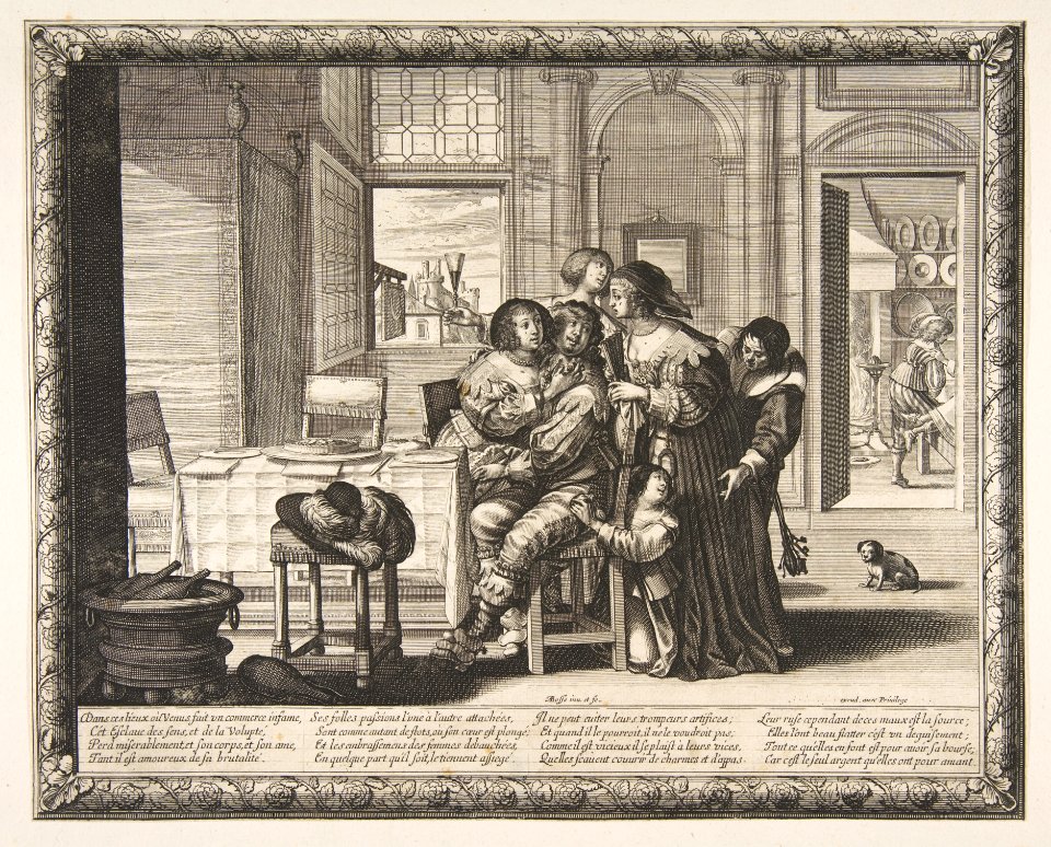 The Prodigal Son in a House of Ill Repute (L'Enfant prodigue dans une maison de débauche, version couvert) MET DP818757