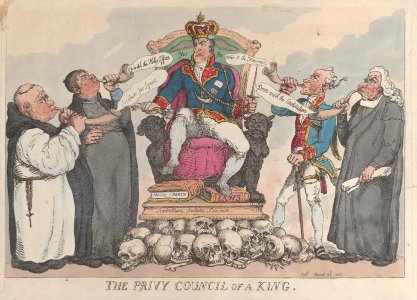 The Privy Council of a King MET DP884219