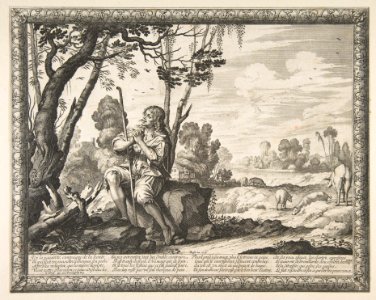 The Prodigal Son Guarding Pigs (L'Enfant prodigue garde les cochons) MET DP818758