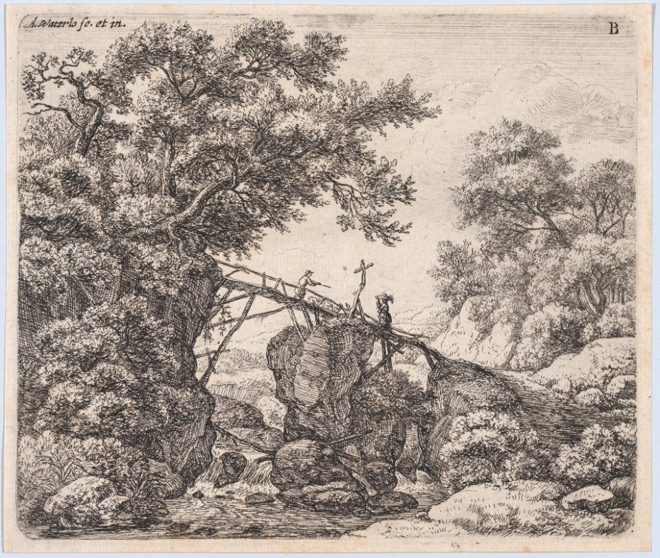 The Small Sloping Bridge MET DP876180