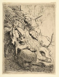 The Small Lion Hunt (with One Lion) MET DP814391