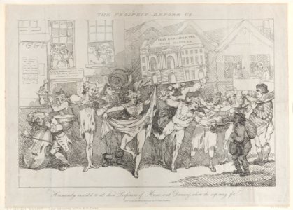 The Prospect Before Us, Humanely Inscrib'd to all those Professors of Music and Dancing Whom the Cap May Fit Met DP884428