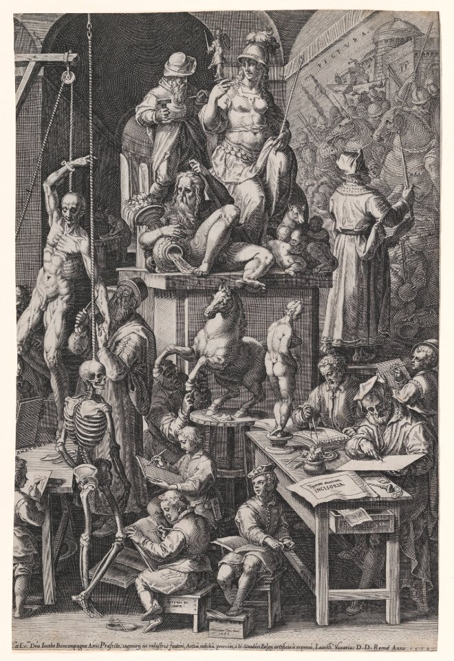 The Practitioners of the Visual Arts MET DP874315