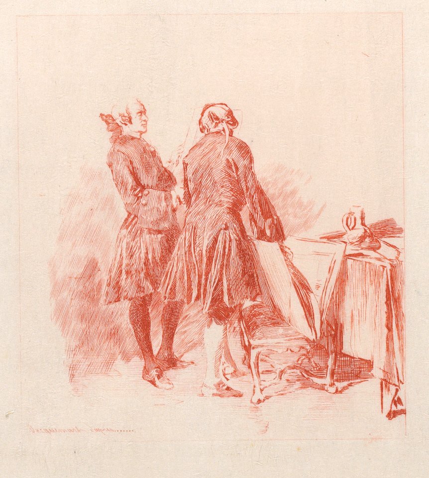 The Print Enthusiast, after a drawing by Meissonier Met DP886872