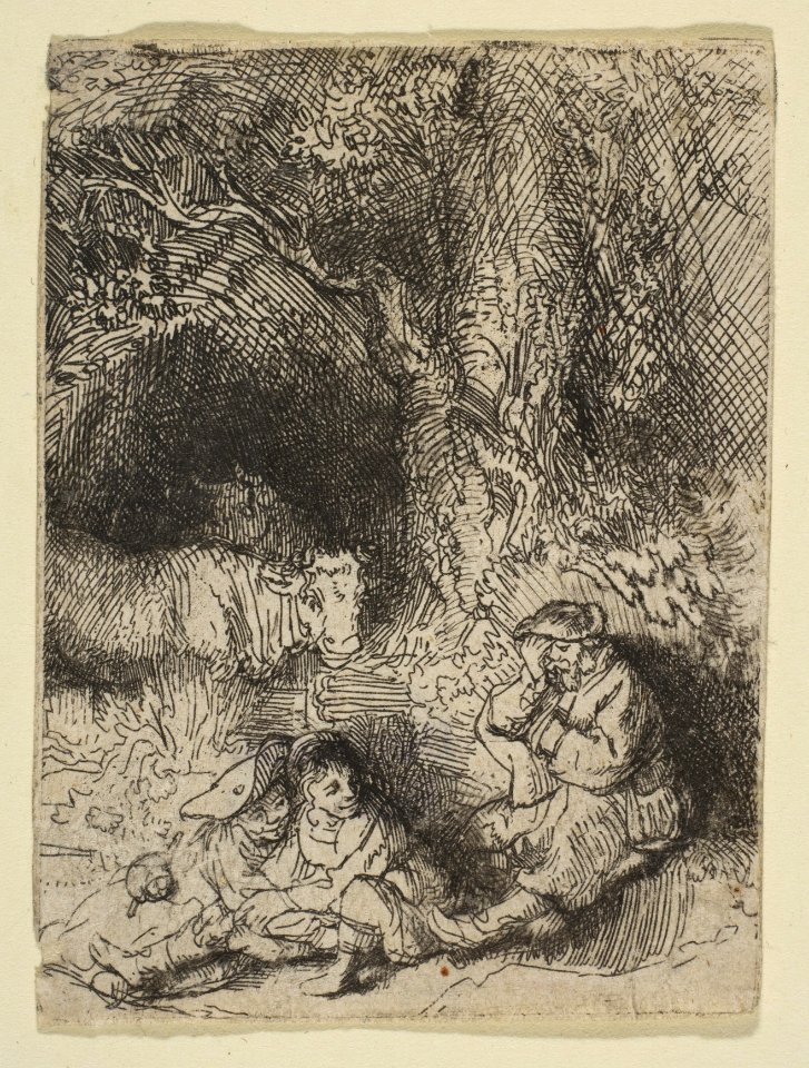The Sleeping Herdsman MET DP814586