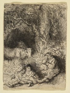 The Sleeping Herdsman MET DP814586