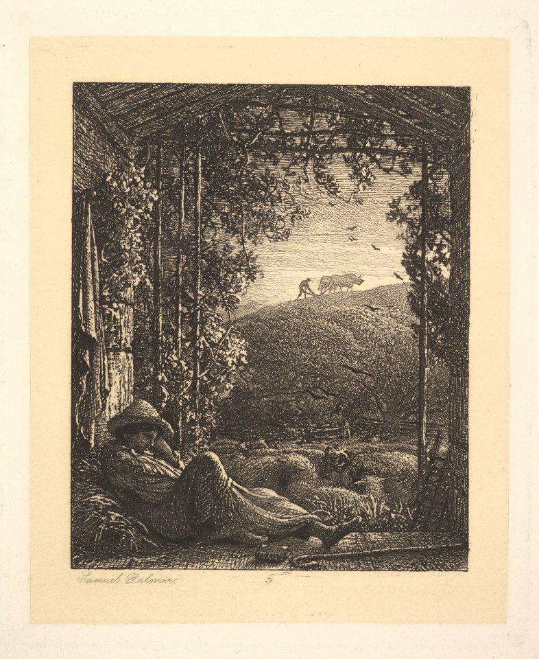 The Sleeping Shepherd, Early Morning MET DP829219