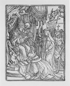 The Pope, from The Dance of Death MET MM89756
