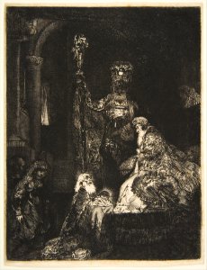 The Presentation in the Temple in the Dark Manner MET DP814830