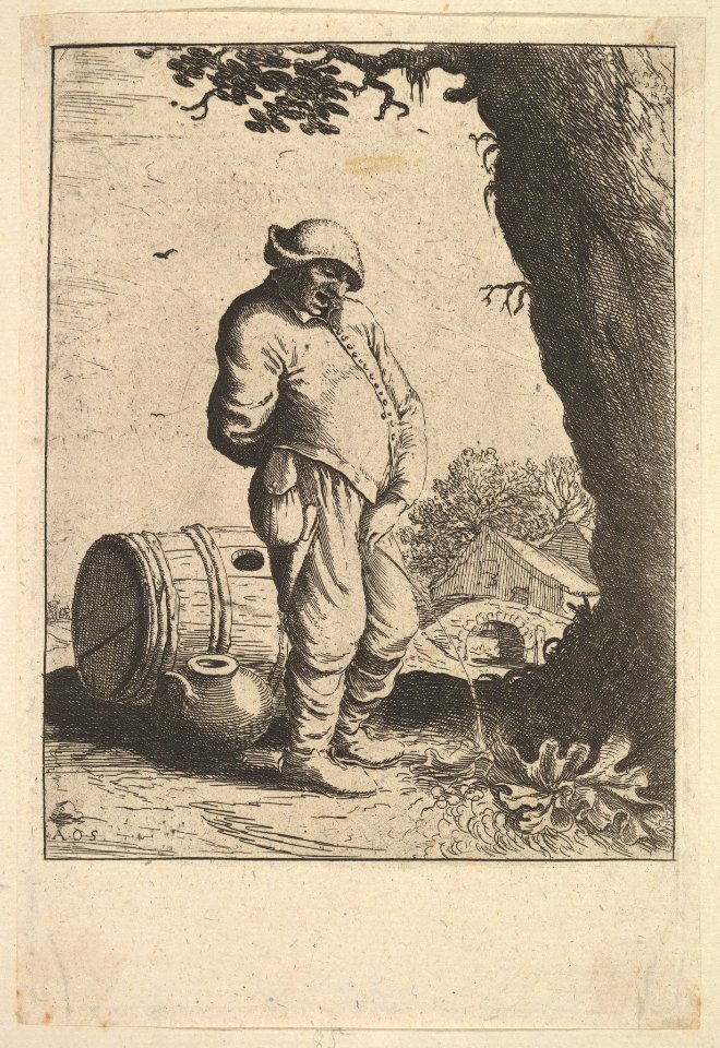 The Pissing Man MET DP821921