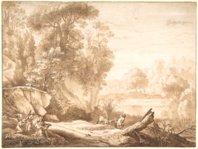 The Rest on the Flight into Egypt MET DP800687
