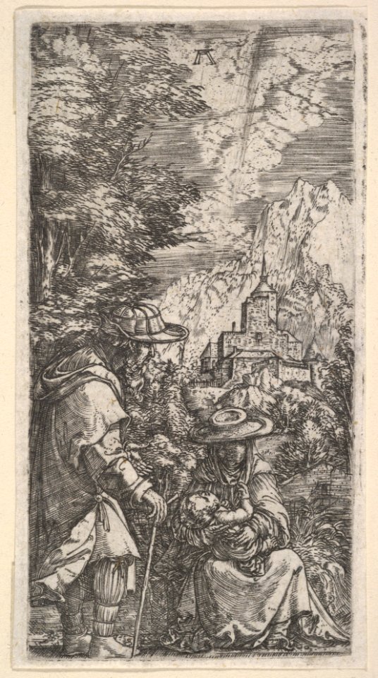 The Rest on the Flight into Egypt MET DP833053