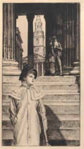 The Portico of the National Gallery, London Met DP885364