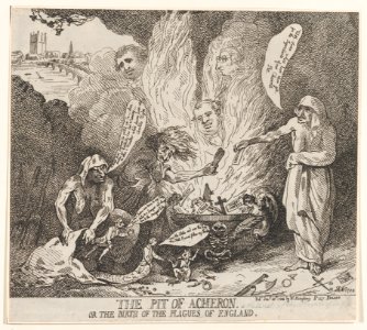The Pit of Acheron or The Birth of the Plagues of England MET DP871748