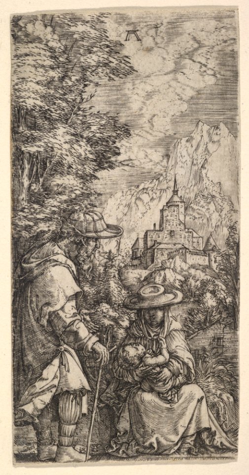 The Rest on the Flight into Egypt MET DP833052