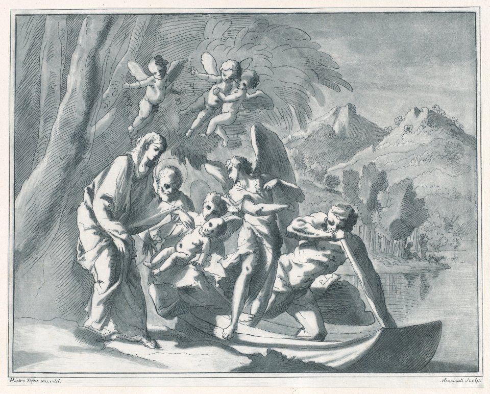 The rest on the Flight into Egypt Met DP888737