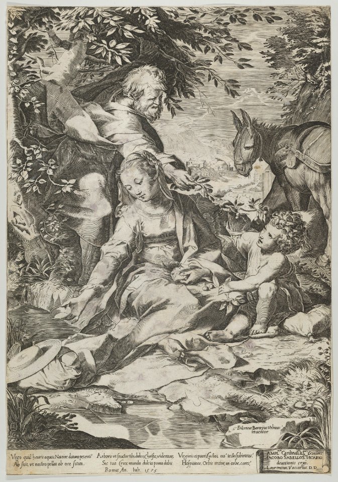 The Rest on the Return from Egypt MET DP841582