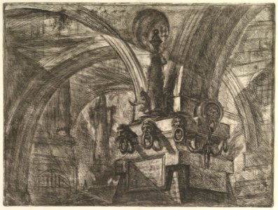 The Pier with a Lamp, from Carceri d'invenzione (Imaginary Prisons) MET DP828181