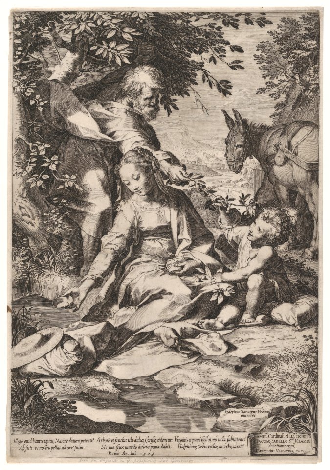 The Rest on the Return from Egypt MET DP874309