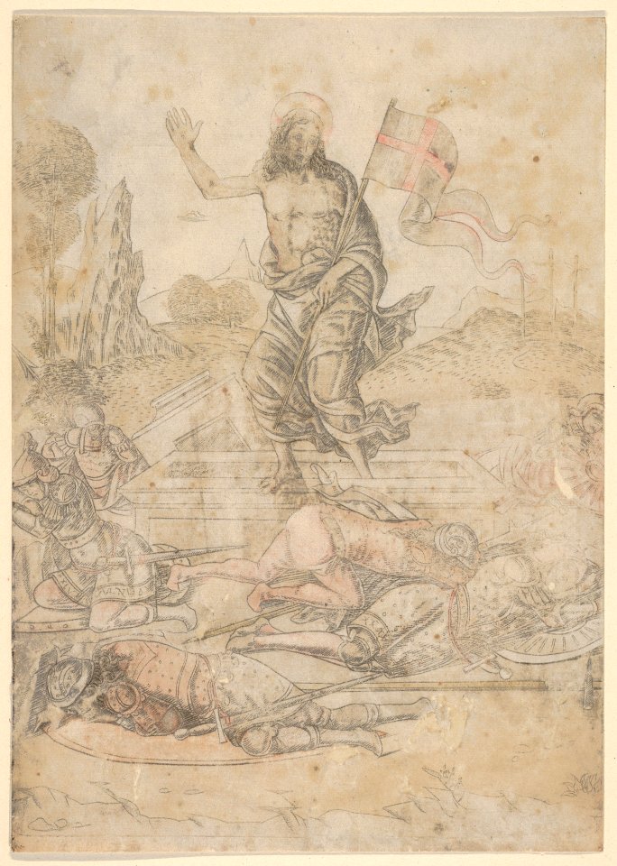 The Resurrection, from Life of the Virgin and Christ MET DP833938