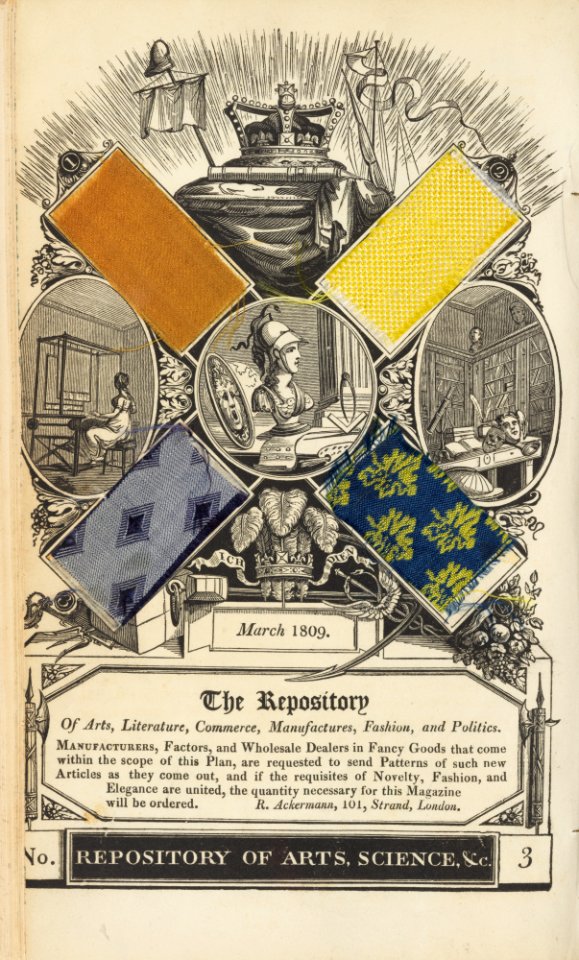 The Repository of Arts, Literature, Commerce, Manufactures, Fashions, and Politics, 1st series, vol. 1 Met DP-18136-001